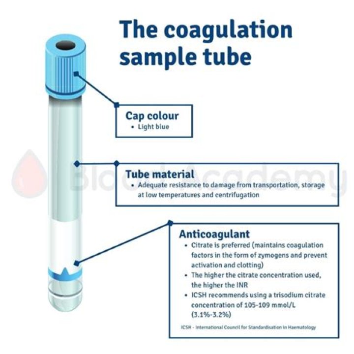 What tube is used for coagulation test?