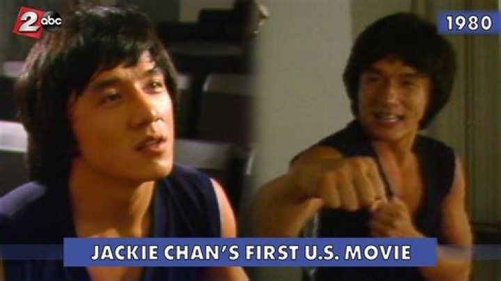 What was Jackie Chan's first English movie?