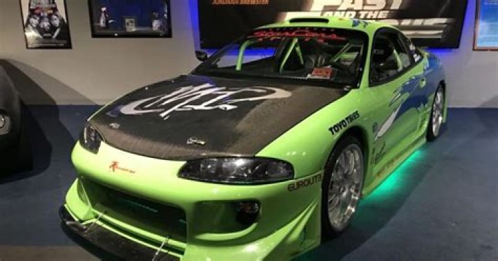 What was the green car Paul Walker drove?