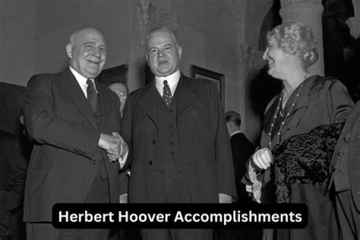 What were some of Herbert Hoover accomplishments?