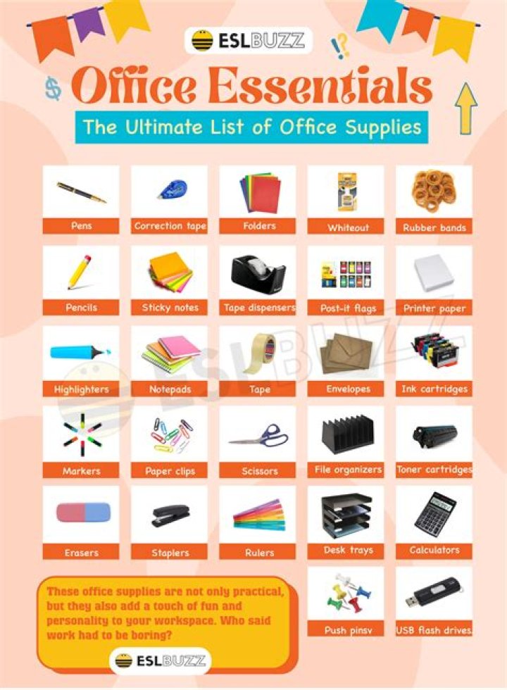 What you need in a office?