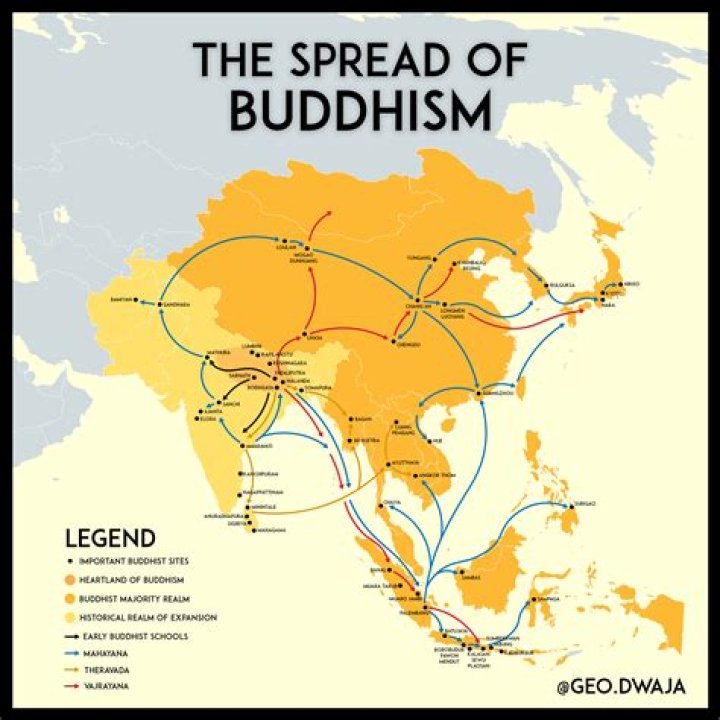 When did Buddhism reach China?