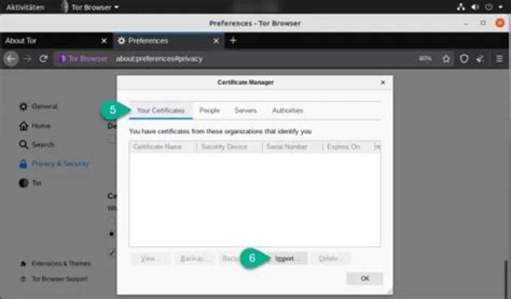 Where are certificates stored on Linux?