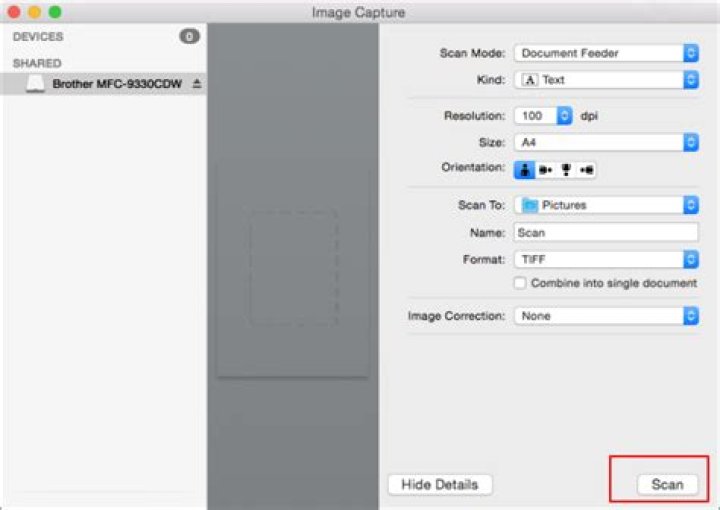 Where do I find my scanned documents on my Macbook?