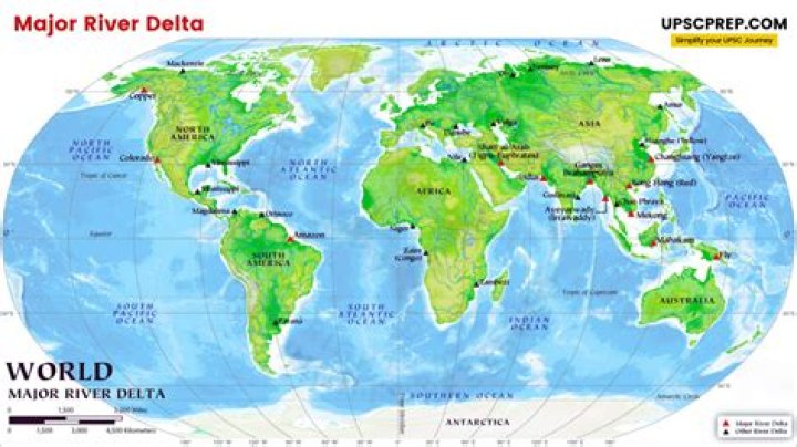 Where in the world are deltas?