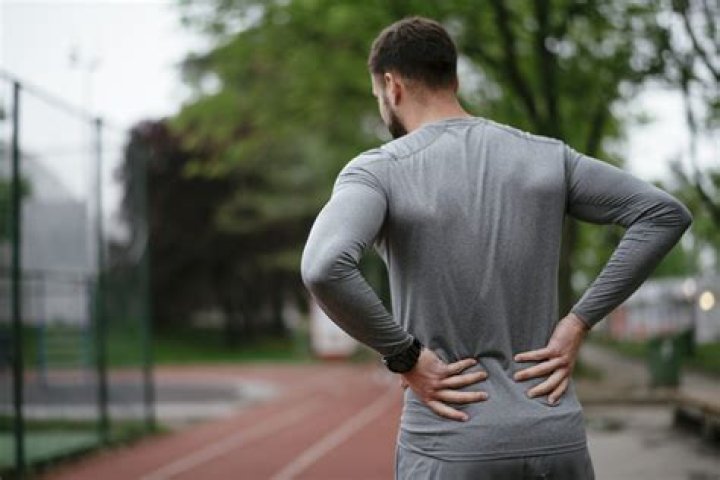 Where is back pain located?