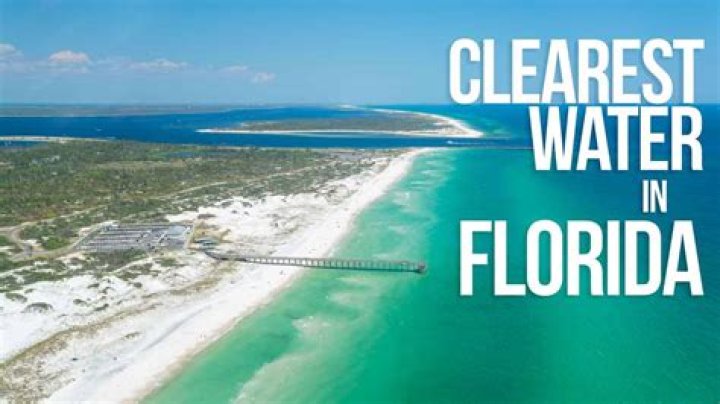 Where is the clearest water on the Gulf Coast?