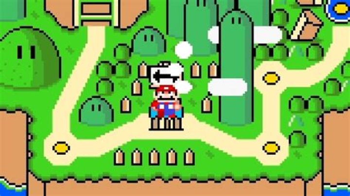 Where is the yellow switch in Super Mario World?