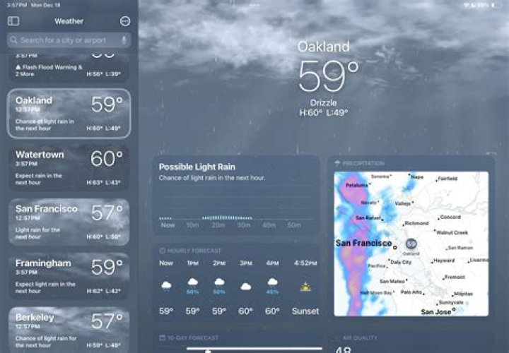 Which is the best weather app?