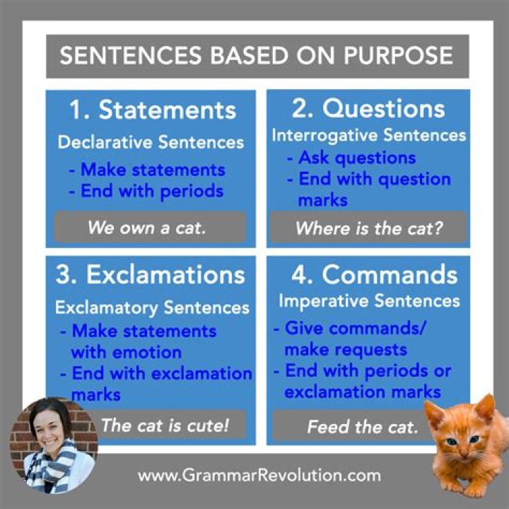 Which type of sentence makes a statement?