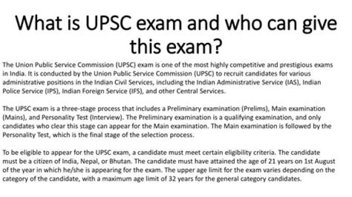 Who all can give UPSC exam?