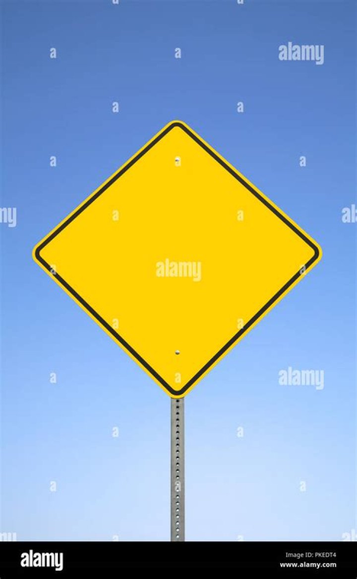 Who are diamond traffic signs for?