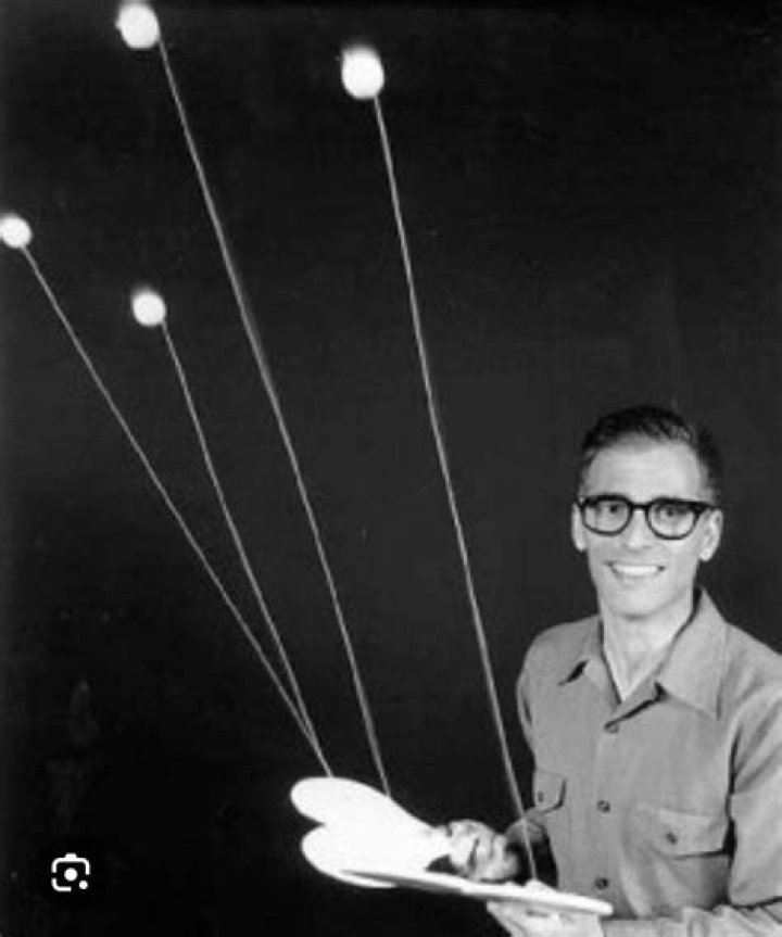 Who invented the paddle ball?