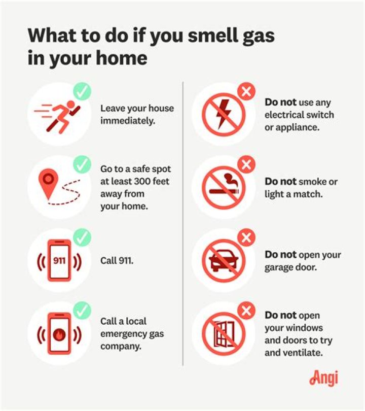 Why do I smell like gas?