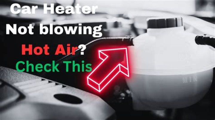 Why is my car not blowing out hot air?