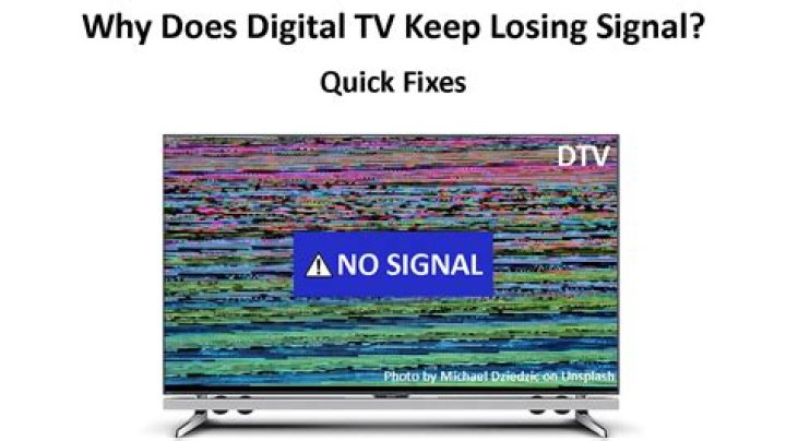 Why is my TV signal weak?