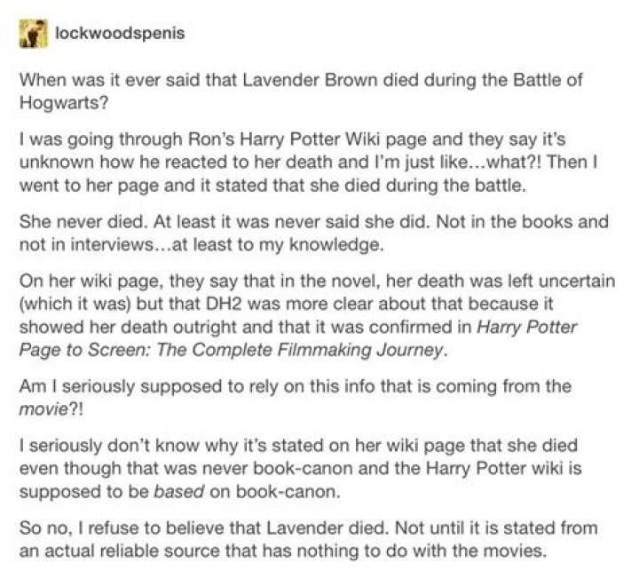Why was Lavender Brown black then white?